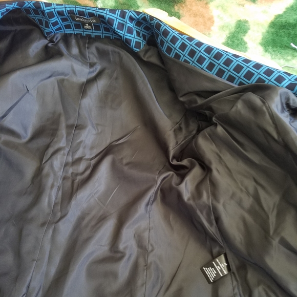 Patterned Suit Jacket Size 16 - Picture 3 of 10